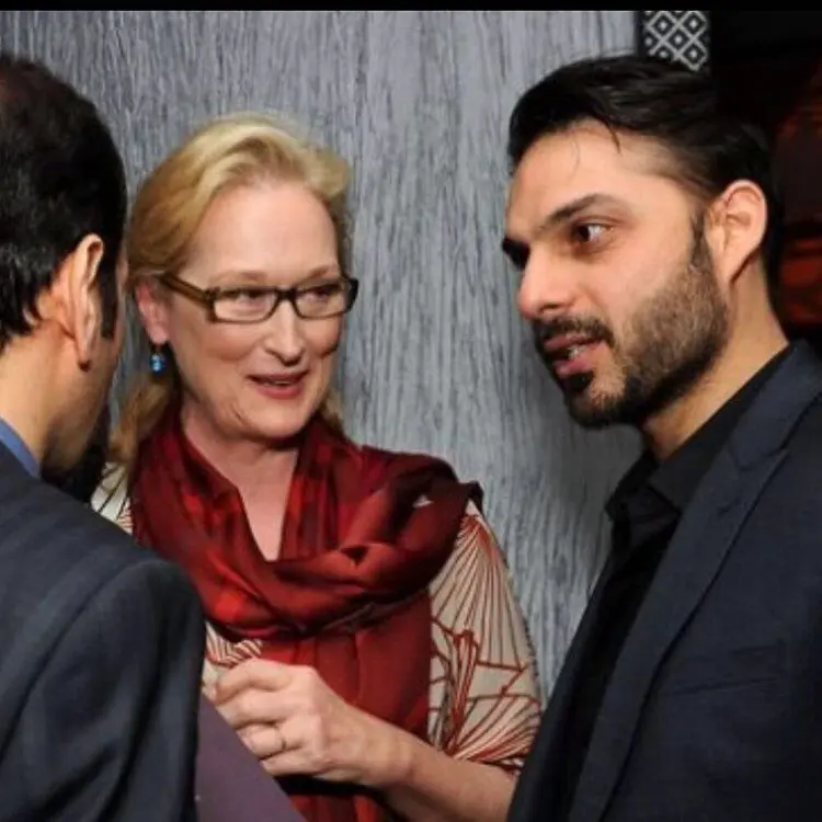 (عکس) پیمان معادی و اصغر فرهادی در کنار ستاره زن هالیوود