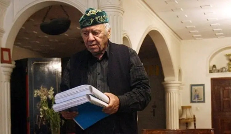 (عکس) علی مصفا در کنار پدر مرحومش دکتر مظاهر مصفا