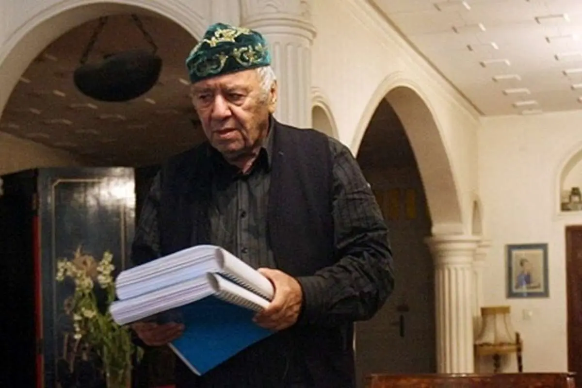 (عکس) علی مصفا در کنار پدر مرحومش دکتر مظاهر مصفا