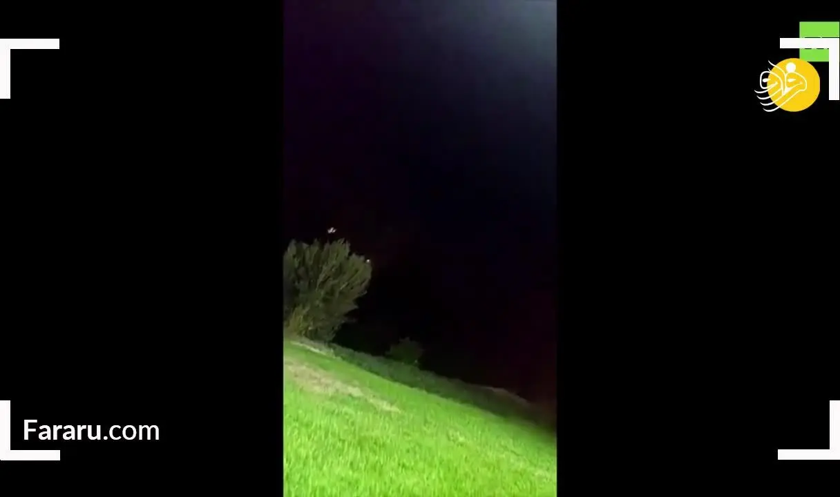 (ویدئو) شلیک راکت از سوی غزه به مناطق اشغالی