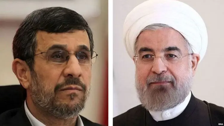 تفاوت «بگم، بگم» احمدی نژاد با «می‌گویم» روحانی