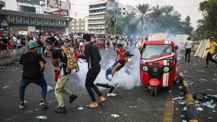 آتش زدن منزل ۳ نماینده پارلمان عراق