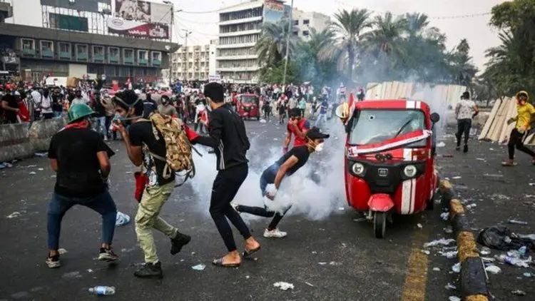 آتش زدن منزل ۳ نماینده پارلمان عراق