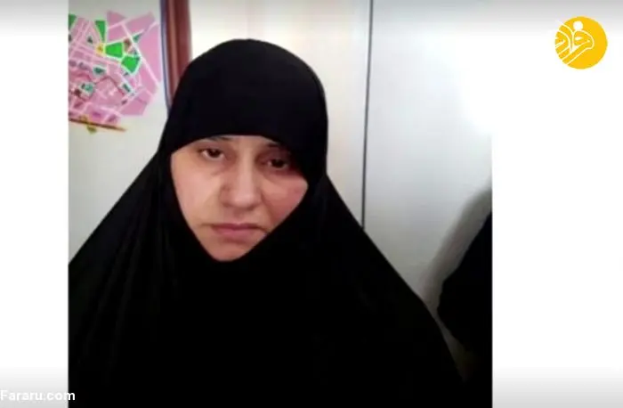 (تصویر) همسر ابوبکر بغدادی دستگیر شد