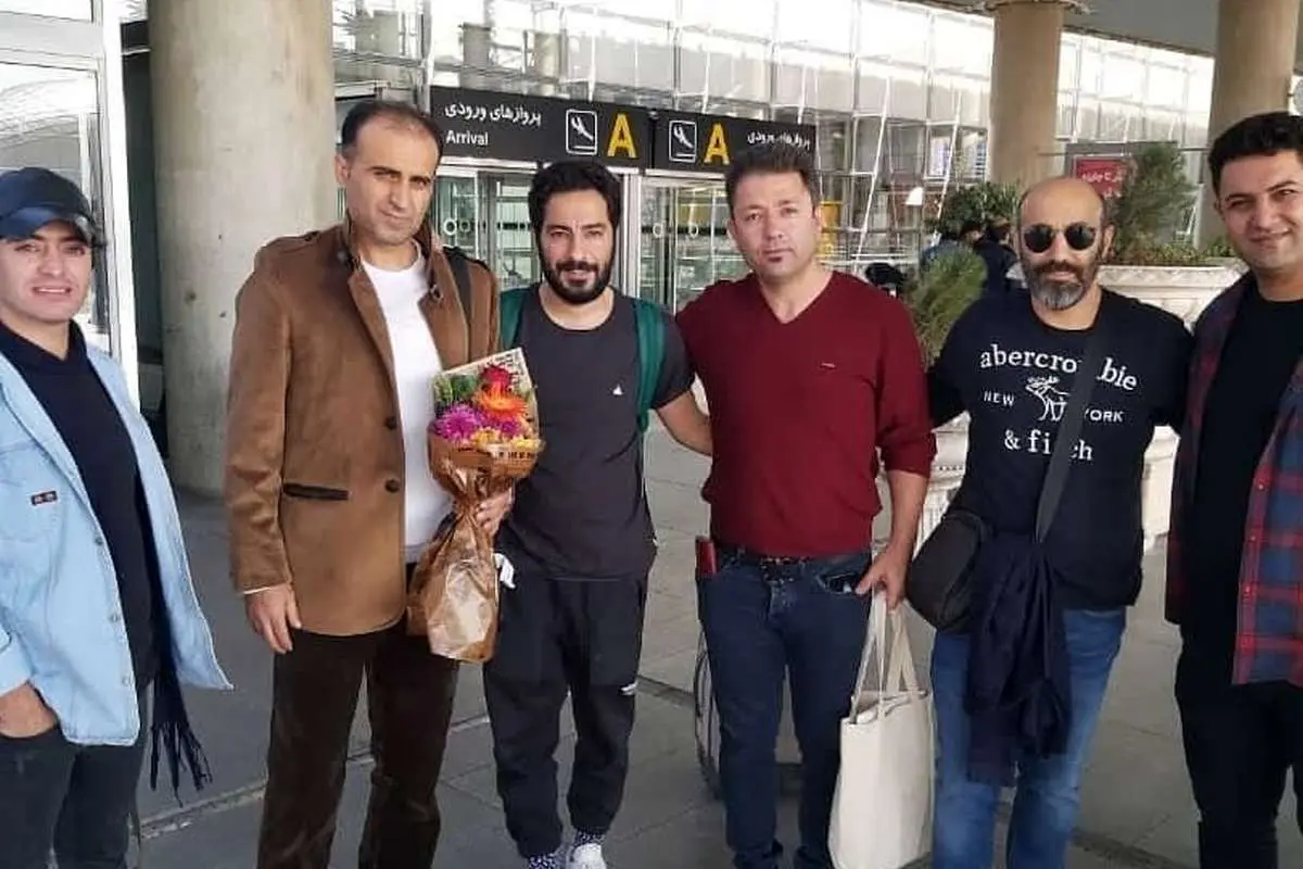 (تصویر) نوید محمدزاده و محسن تنابنده پس از بازگشت از توکیو