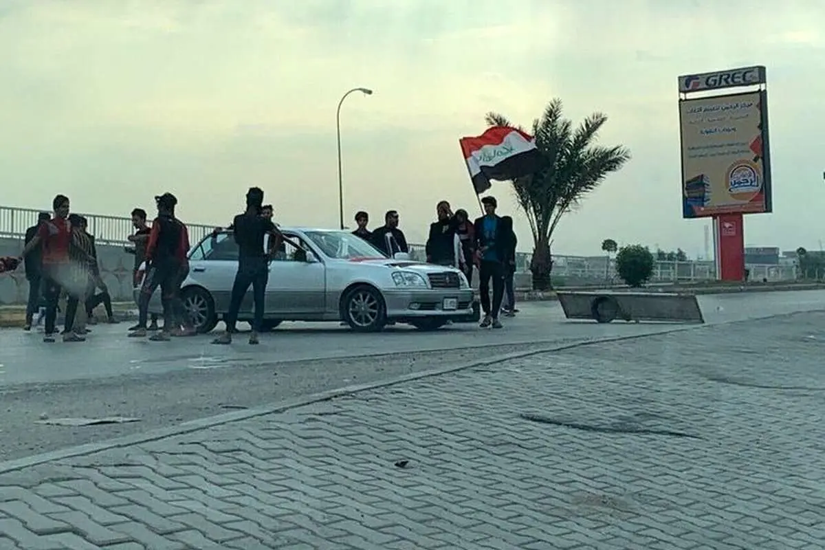 نجف ملتهب شد؛ معترضان چند خیابان را بستند