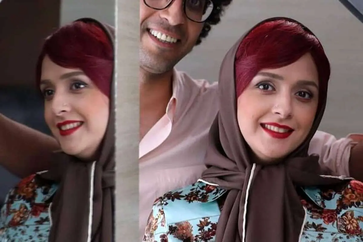 (تصویر) ترانه علیدوستی پشت صحنه یک فیلم