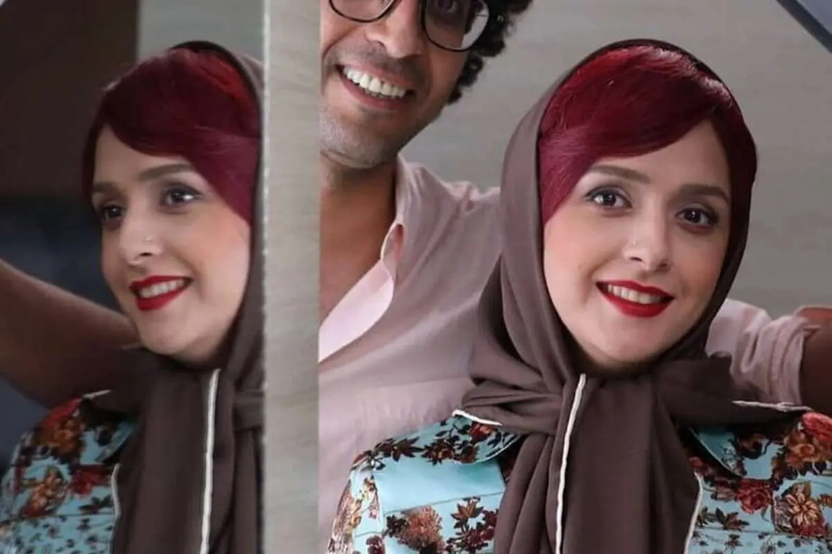 (تصویر) ترانه علیدوستی پشت صحنه یک فیلم