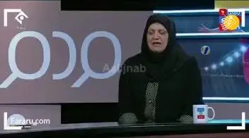 (ویدئو) کنایه پیمان یوسفی به همسر حداد عادل روی آنتن زنده