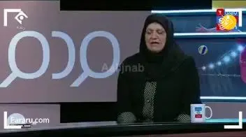 (ویدئو) کنایه پیمان یوسفی به همسر حداد عادل روی آنتن زنده