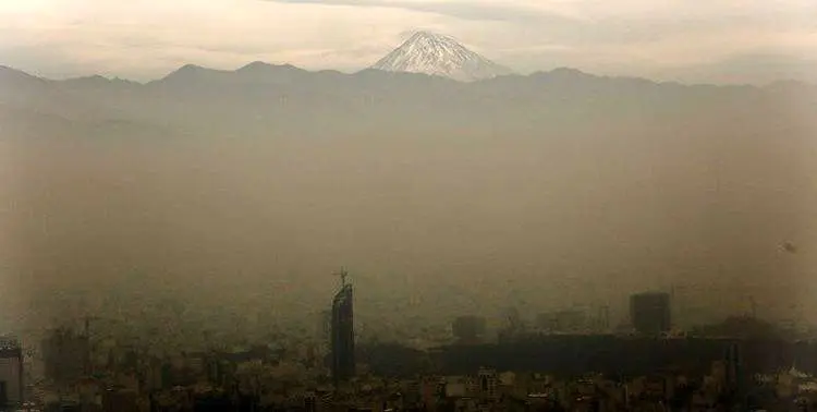 اخطاریه هواشناسی درباره آلودگی هوای تهران