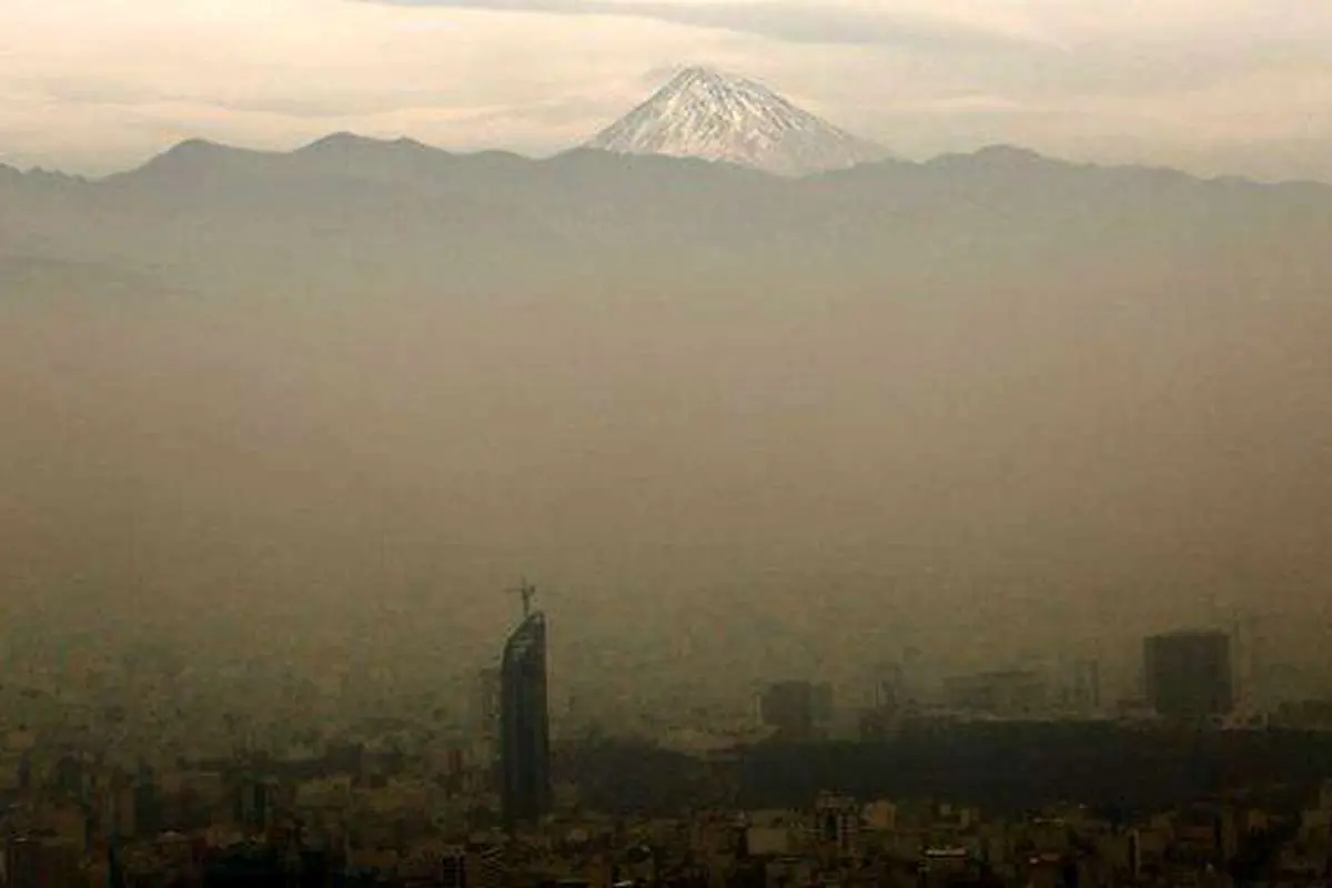 اخطاریه هواشناسی درباره آلودگی هوای تهران