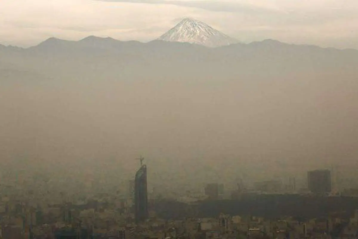 اخطاریه هواشناسی درباره آلودگی هوای تهران