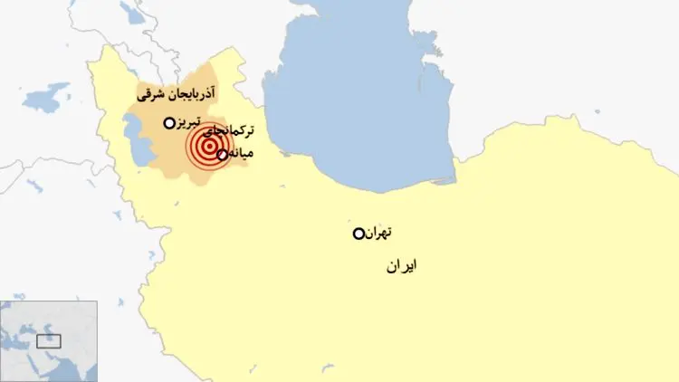 زلزله "ترکمانچای" را ۱۶ بار لرزاند