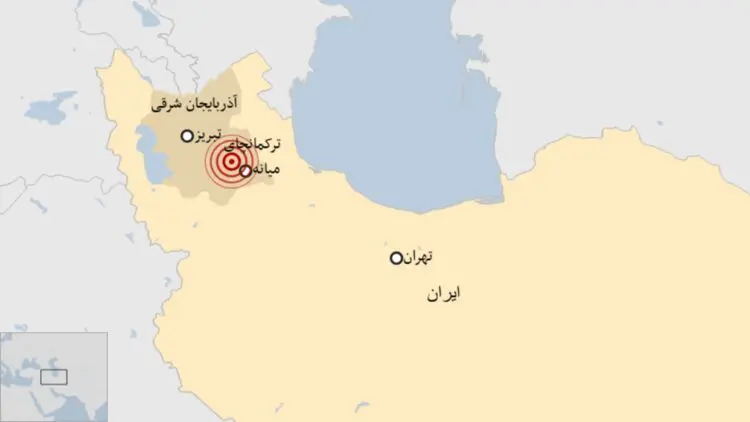 زلزله "ترکمانچای" را ۱۶ بار لرزاند