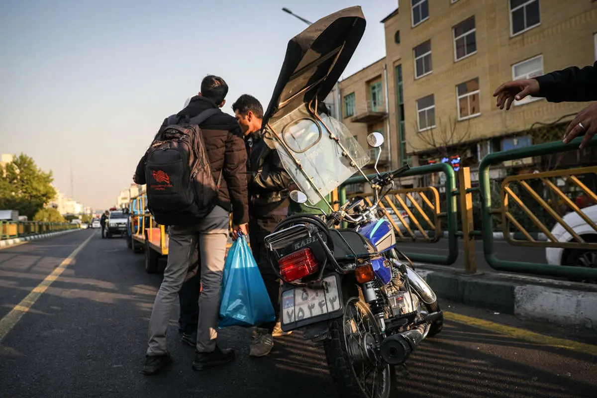(تصاویر) برخورد با موتوسواران متخلف در تهران