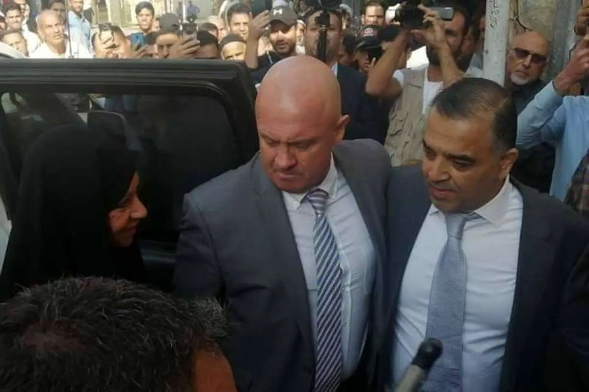 (تصاویر) حجاب نماینده سازمان ملل در دیدار با آیت الله سیستانی