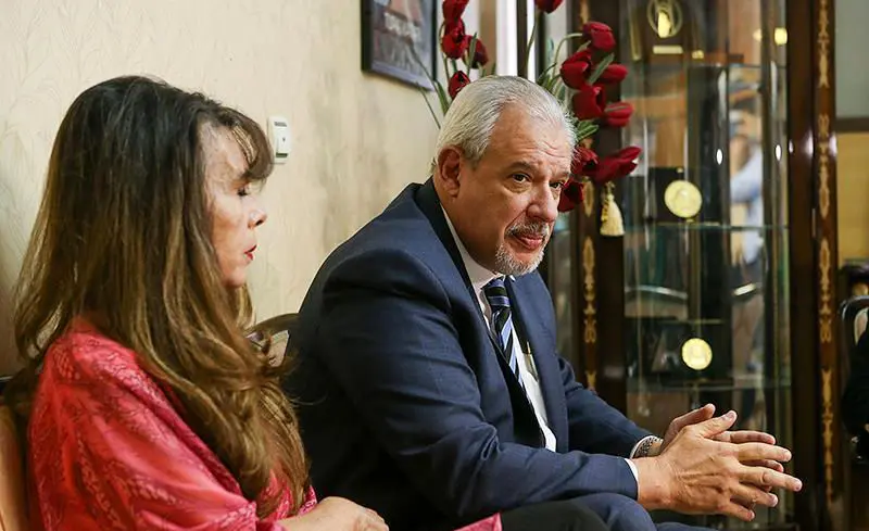 (تصاویر) نشست خبری خانم «پرز راموس» سفیر بولیوی در تهران