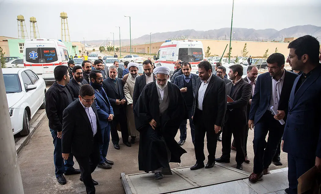 (تصاویر) بازدید دادستان کل کشور از زندان بزرگ تهران