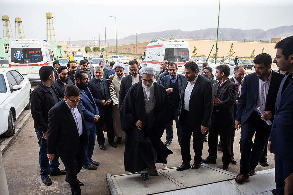 (تصاویر) بازدید دادستان کل کشور از زندان بزرگ تهران