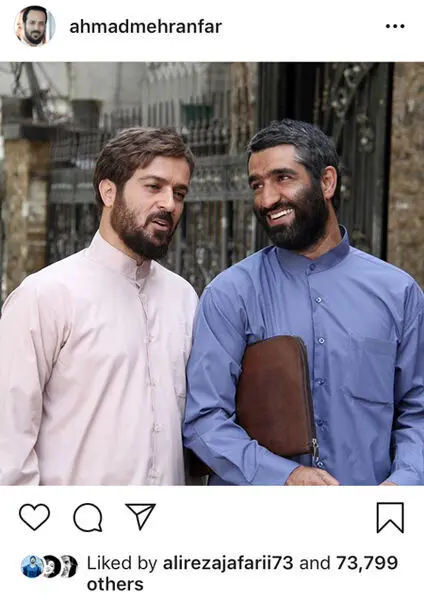 (عکس) احمد مهرانفر و پژمان جمشیدی در نمایی از فیلم «دینامیت»