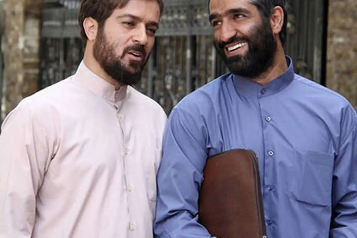 (عکس) احمد مهرانفر و پژمان جمشیدی در نمایی از فیلم «دینامیت»