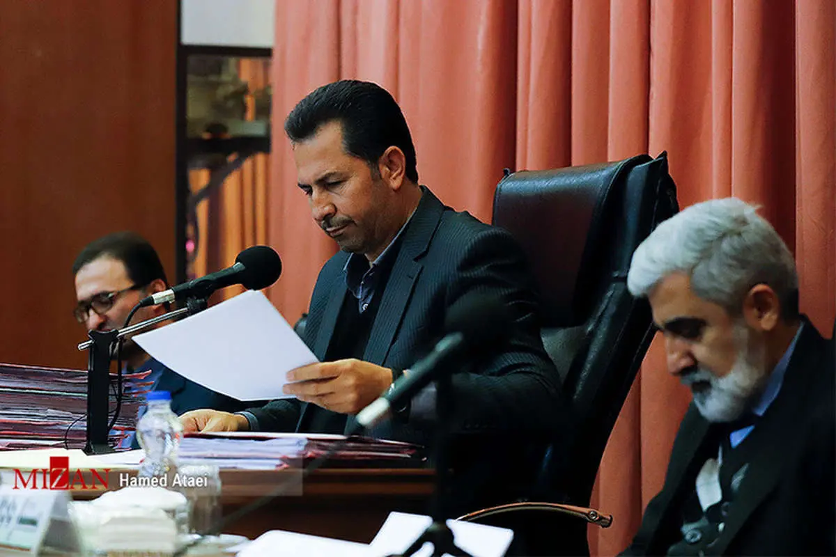 (تصاویر) نجفی در دادگاه رسیدگی به پرونده قتل میترا