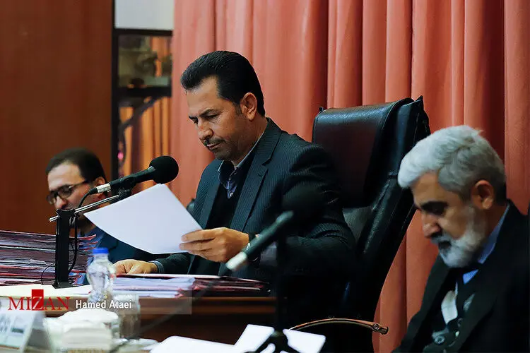 (تصاویر) نجفی در دادگاه رسیدگی به پرونده قتل میترا