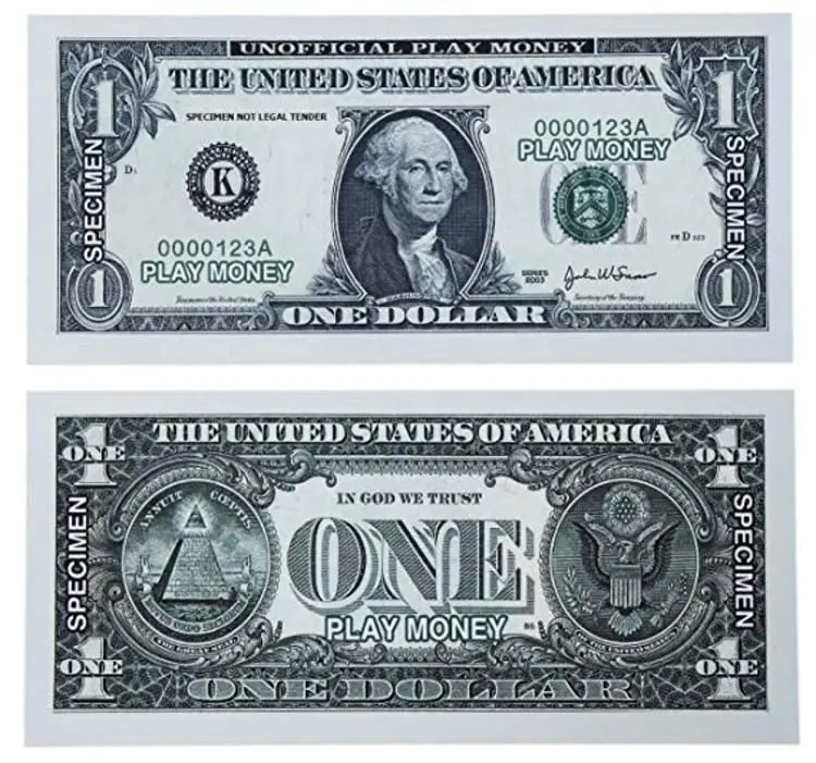 (تصاویر) علایم روی اسکناس دلار به چه معناست؟