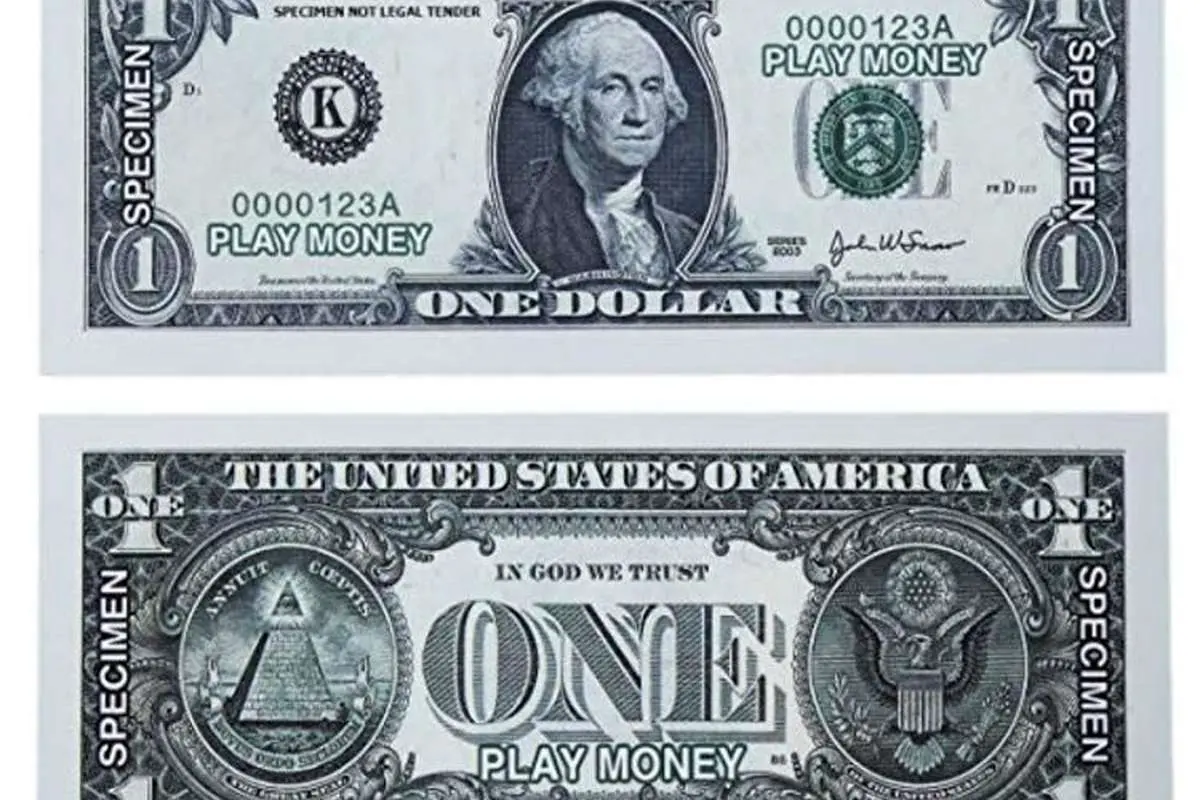 (تصاویر) علایم روی اسکناس دلار به چه معناست؟