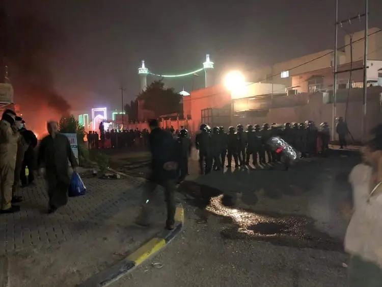 تدابیر شدید امنیتی برای محافظت از کنسولگری ایران در نجف