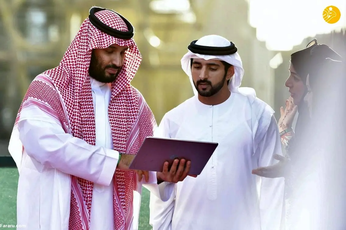 (تصاویر) حاشیه‌هایی از سفر بن سلمان به دبی و ابوظبی
