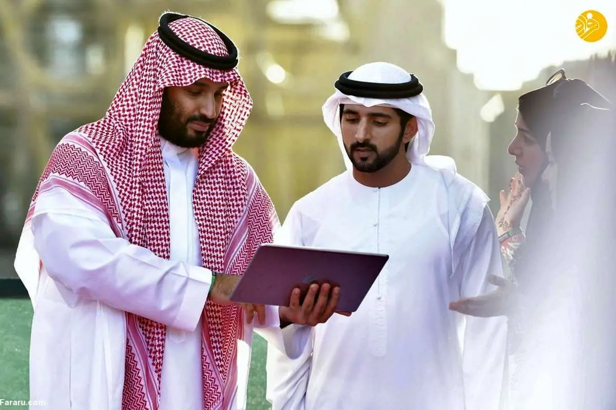 (تصاویر) حاشیههایی از سفر بن سلمان به دبی و ابوظبی