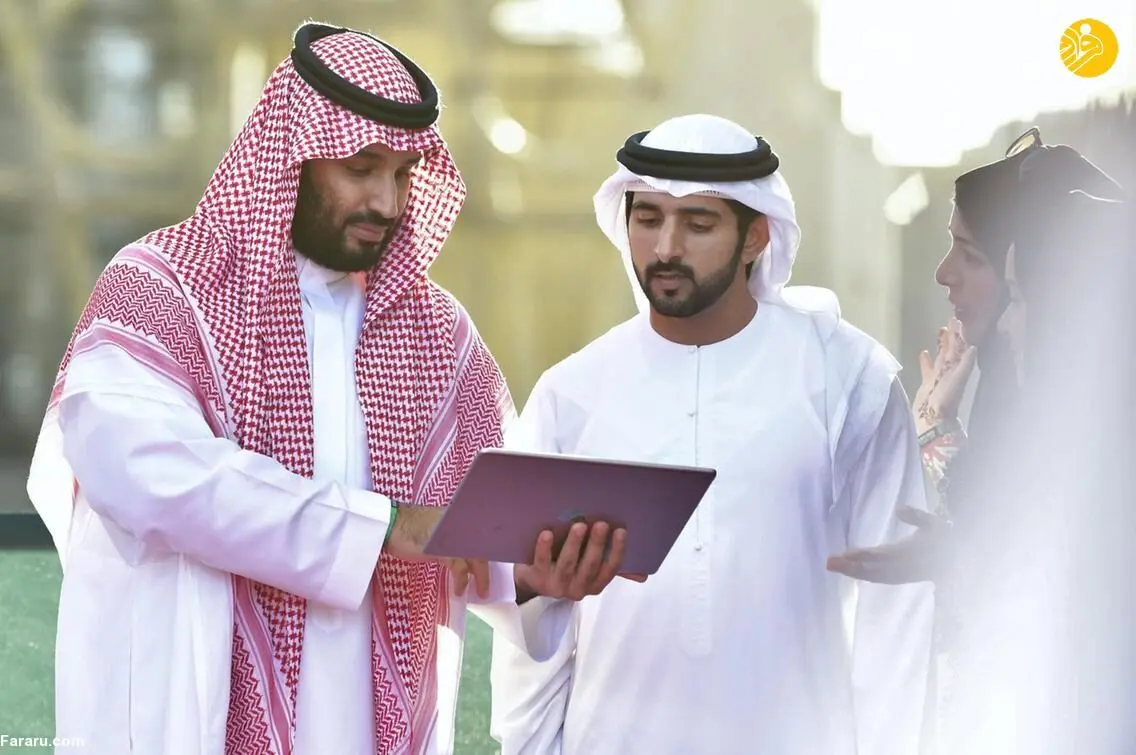 (تصاویر) حاشیه‌هایی از سفر بن سلمان به دبی و ابوظبی