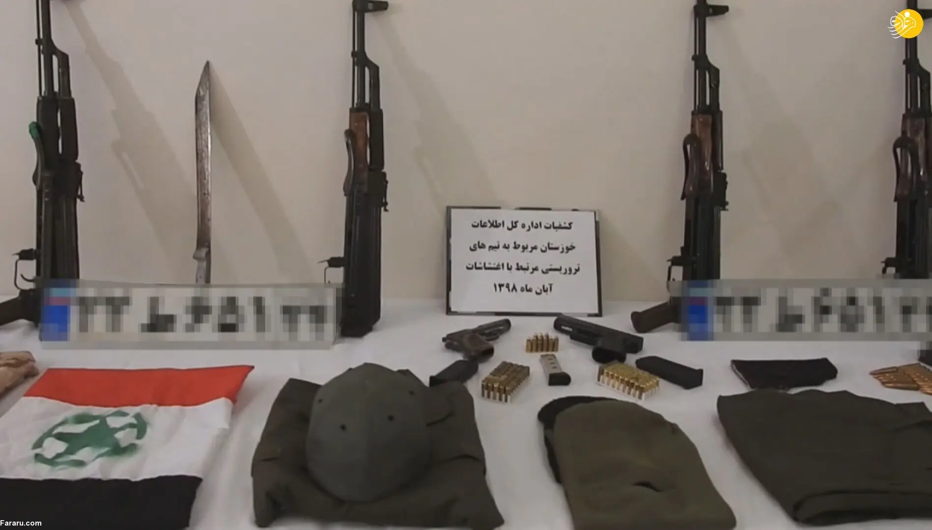 (تصاویر) دستگیری عوامل موثر اغتشاشات اخیر در خوزستان