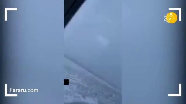 (ویدئو) لحظه تیک آف ناموفق هواپیما و سقوط آن