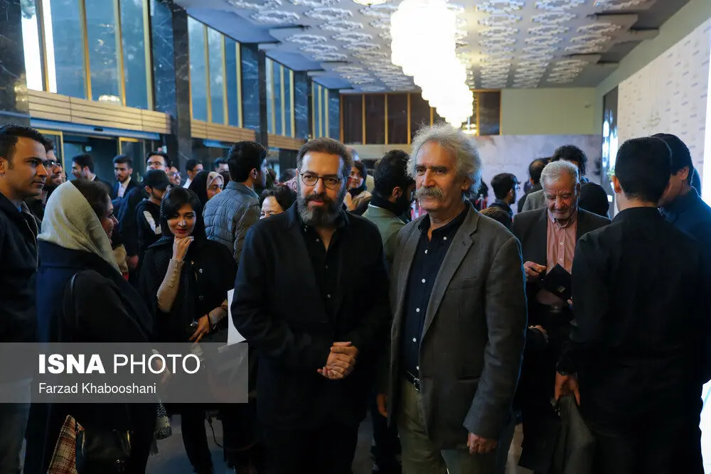 (تصاویر) نوید محمدزاده، بهنوش طباطبایی در رونمایی از آلبوم همایون شجریان و علیرضا قربانی