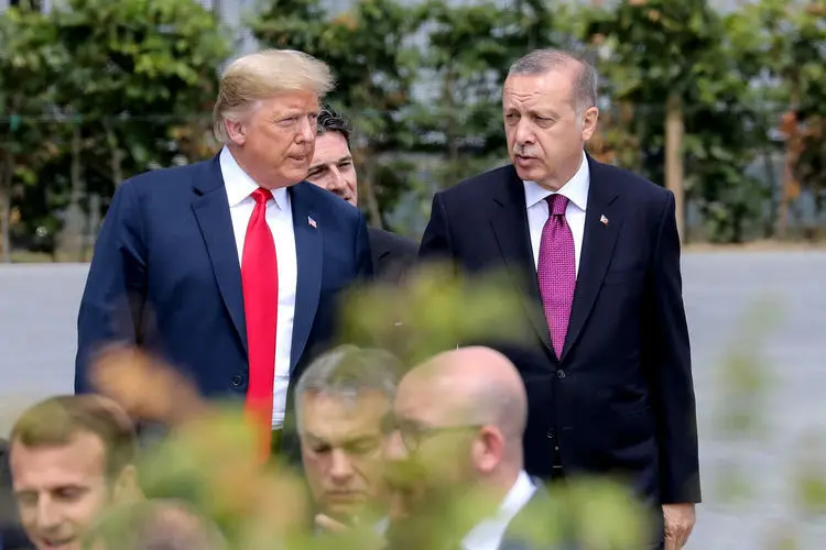ترامپ با اردوغان دیدار کرد