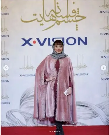 (عکس) تیپ و چهره متفاوت بهنوش طباطبایی در مراسم اکران و رونمایی