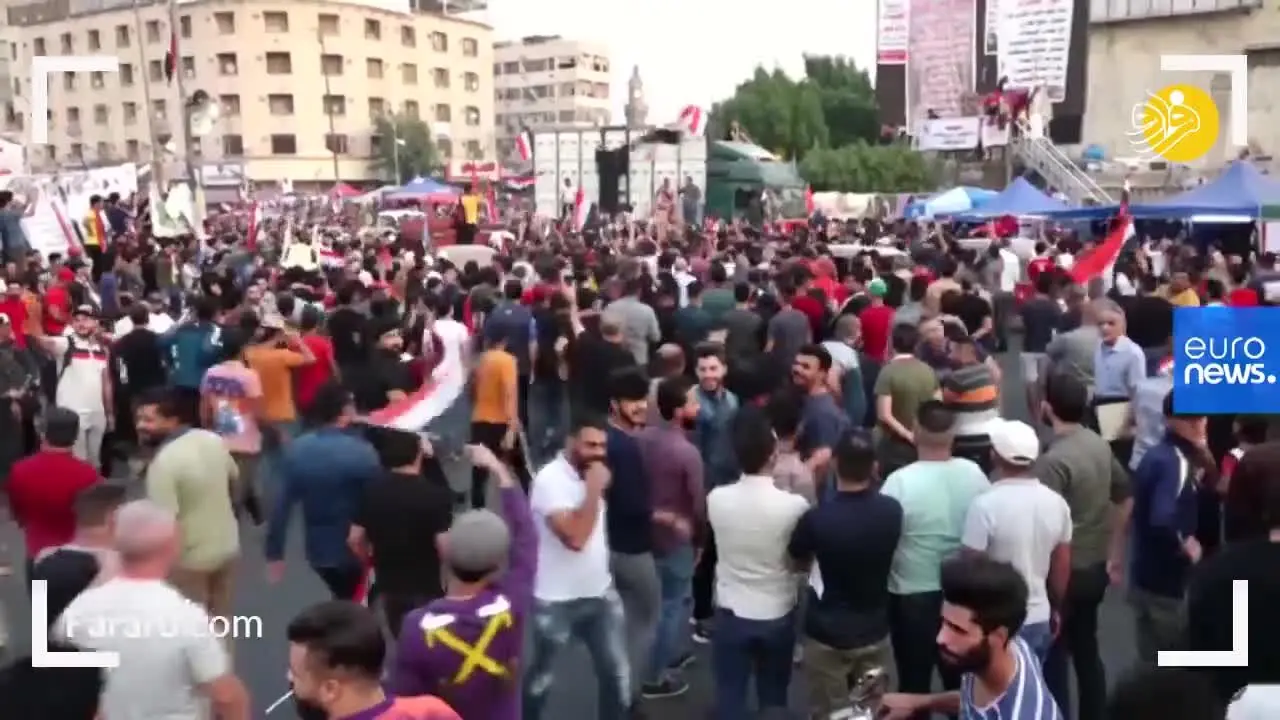 (ویدئو) شادی عراقی‌ها از پیروزی در برابر تیم ملی ایران