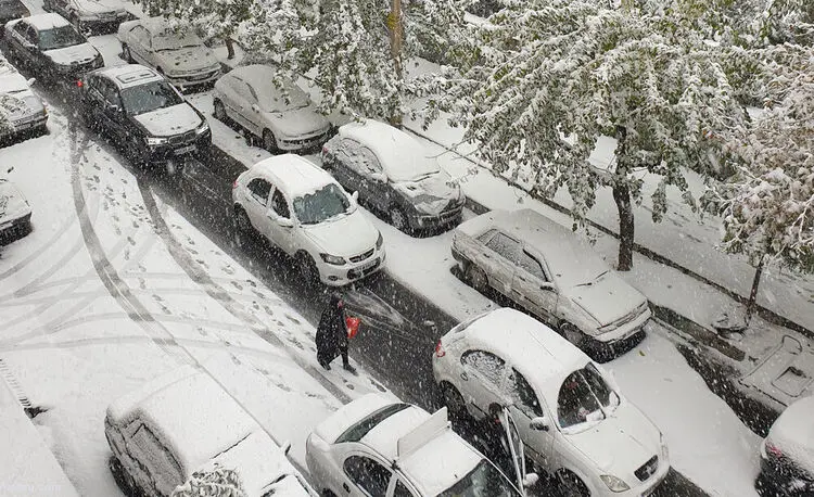 بارش برف تا چهارشنبه در تهران ادامه دارد