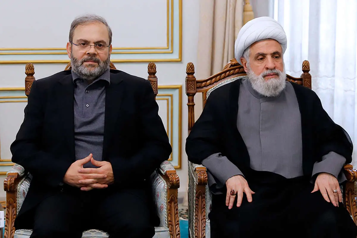 (تصاویر) دیدار قائممقام سید حسن نصرالله با ابراهیم رئیسی