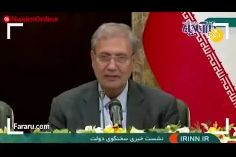 (ویدئو) سخنگوی دولت: روحانی خود را فدای مصالح کشور کرد