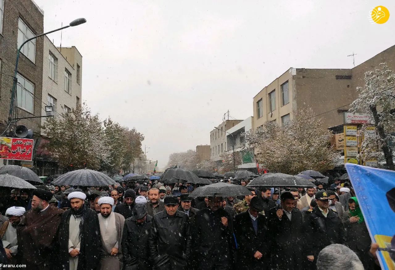 (تصاویر) راهپیمایی زنجانی‌ها در حمایت از مواضع رهبر انقلاب