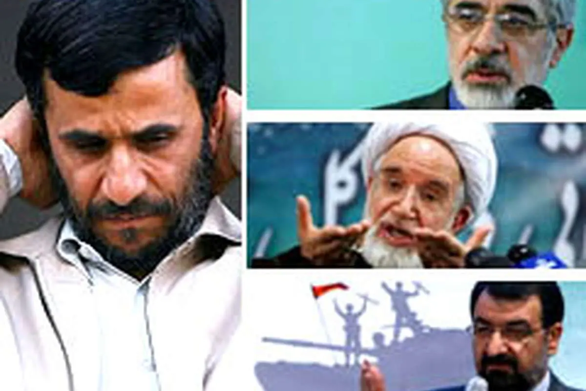 ساعات تلخ و دشوار "احمدی نژاد" در هر سه مناظره