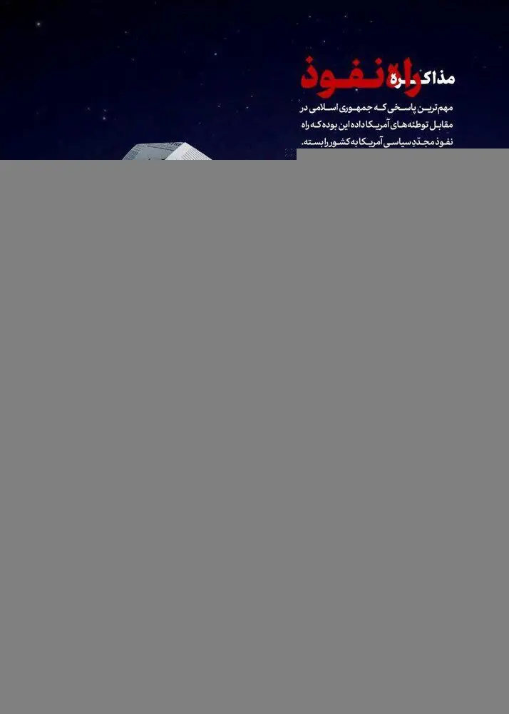 تصویر و جمله‌ای معنادار درباره مذاکره با آمریکا در سایت رهبر انقلاب