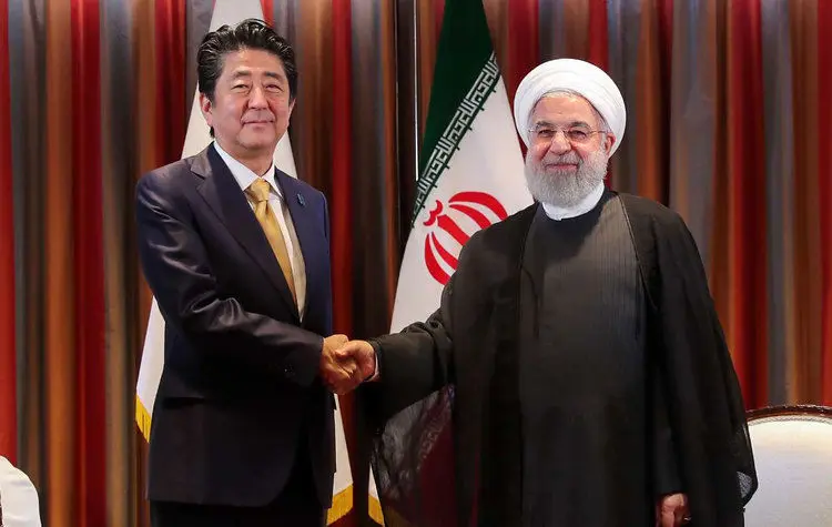 توضیحات آبه شینزو درباره میزبانی از روحانی