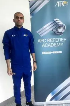 (عکس) برادر همسر فغانی داور بازی پرسپولیس شد!
