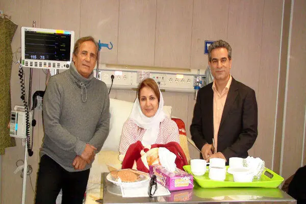 (تصویر) فاطمه گودرزی هنگام فیلمبرداری دچار سانحه شد