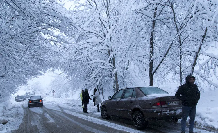بارش برف و باران در این ۱۱ منطقه ایران